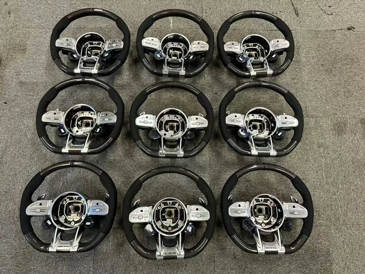 Mercedes-Benz AMG style steering wheels