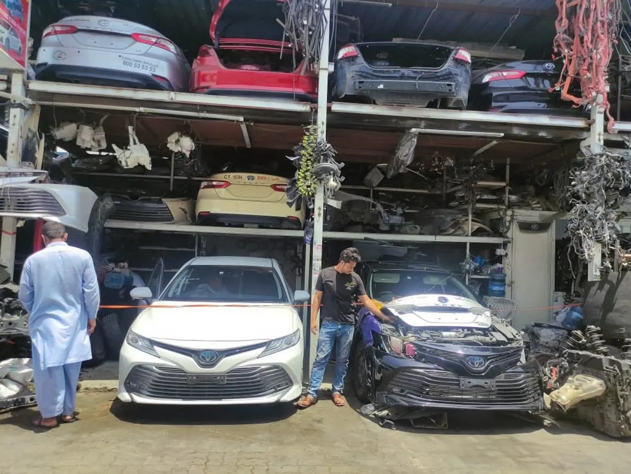 Toyota parts supplier stock and donor vehicles